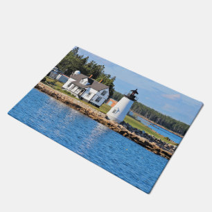 Prospect Harbour Lighthouse, Maine Door Mat