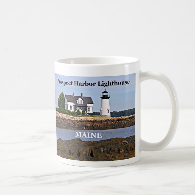 Prospect Harbour Lighthouse, Maine Mug (Right)