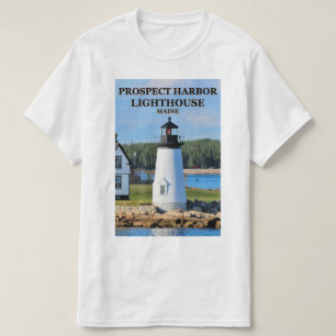 Prospect Harbour Lighthouse, Maine T-Shirt