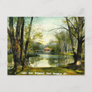 Prospect Park, Brooklyn NY, 1908 Vintage Postcard