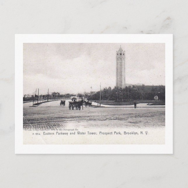 Prospect Park, Brooklyn NYC Vintage Postcard (Front)