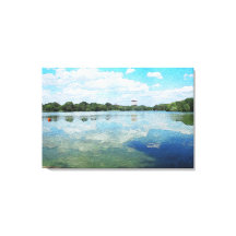 Prospect Park Lake #1 Wrapped Canvas Print