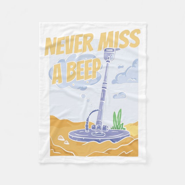 Prospecting Miner - Gems Mining Prospector  Fleece Blanket (Front)