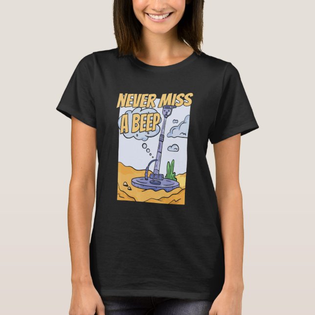 Prospecting Miner   Gems Mining Prospector T-Shirt (Front)
