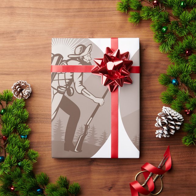 Prospector Miner Hiking Wrapping Paper (Creator Uploaded)