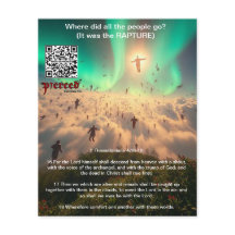 1 Thessaloniciens 4:16-18 Rapture Flyer