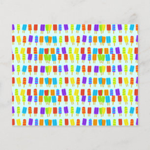 Prospectus 11,4 Cm X 14,2 Cm adorable popsicles d'été glecream kawaii le