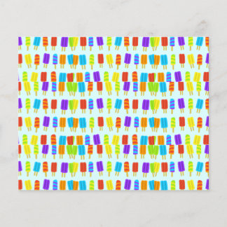 Prospectus 11,4 Cm X 14,2 Cm adorable popsicles d'été glecream kawaii le