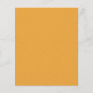 Prospectus 11,4 Cm X 14,2 Cm arrière - plan DE COULEUR SOLIDE ORANGE DE BASE WA