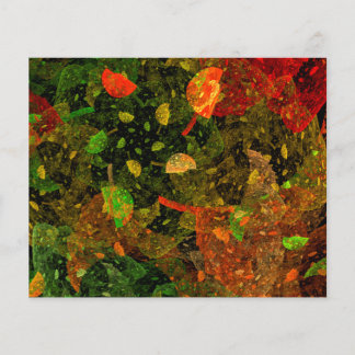 Prospectus 11,4 Cm X 14,2 Cm Autumn colorful decorative design