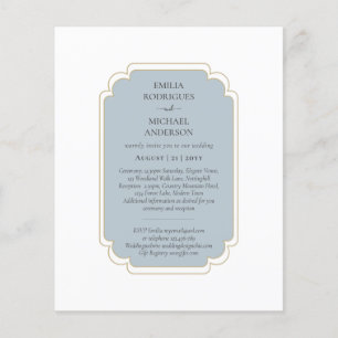 Prospectus 11,4 Cm X 14,2 Cm Bilingual Spanish Boda Budget Wedding 