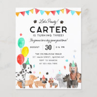 Bon marché Faisons Pawty Party Enfants Chien Chien