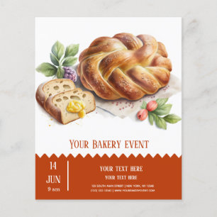 Prospectus 11,4 Cm X 14,2 Cm Brochure de boulangerie