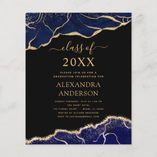 Prospectus 11,4 Cm X 14,2 Cm Budget Agate Graduation Class of 2023 Navy Blue