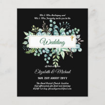 Budget CATHOLIQUE MARIAGE chrétien INVITATIONS ver
