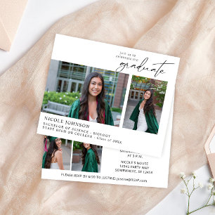 Prospectus 11,4 Cm X 14,2 Cm Budget Chic 5 Multi Photo Graduation Party
