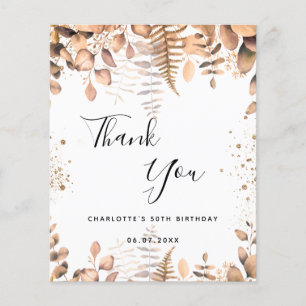 Prospectus 11,4 Cm X 14,2 Cm Budget de la parties scintillant d'eucalyptus anni
