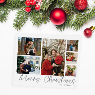 Prospectus 11,4 Cm X 14,2 Cm Budget Joyeux Noël Argent 6 Flyer photo
