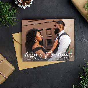 Prospectus 11,4 Cm X 14,2 Cm Budget Merry & To Be Marry Engagé - Photo Holly