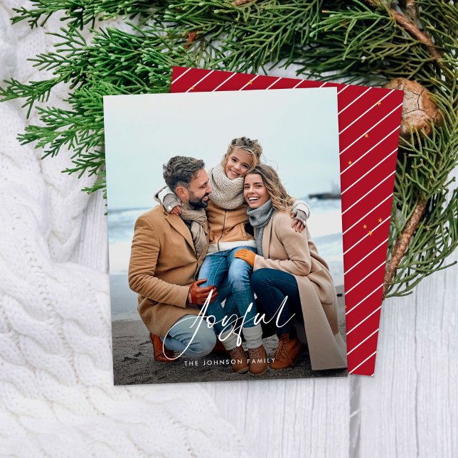 Prospectus 11,4 Cm X 14,2 Cm Budget Moderne Joyeux vacances (Créateur téléchargé)