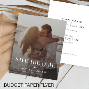 Prospectus 11,4 Cm X 14,2 Cm Budget moderne photo destination mariage enregistr