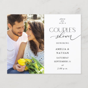 Prospectus 11,4 Cm X 14,2 Cm Budget moderne Photo Douche de couple