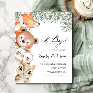 Prospectus 11,4 Cm X 14,2 Cm Budget Oh mon garçon ! Le Baby shower des animaux 
