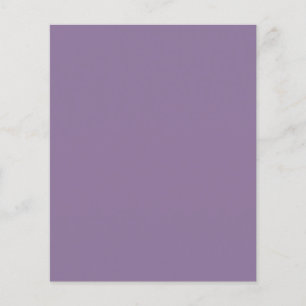 Prospectus 11,4 Cm X 14,2 Cm Budget Wisteria Purple Mariage Simple Monochrom