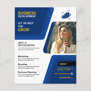 Prospectus 11,4 Cm X 14,2 Cm Business Development