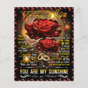 Prospectus 11,4 Cm X 14,2 Cm Cadeau pour ma femme, Cadeau d'amour de couple, Ca