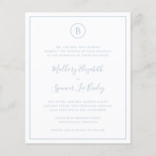 Prospectus 11,4 Cm X 14,2 Cm Carton d'invitation de mariage traditionnel poussi