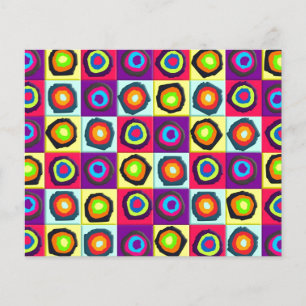 Prospectus 11,4 Cm X 14,2 Cm cercles motif
