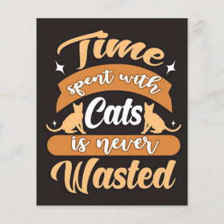 Prospectus 11,4 Cm X 14,2 Cm Chat gâté | Chat adorable