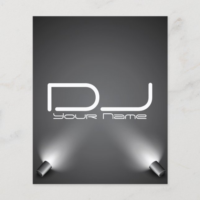 Prospectus 11,4 Cm X 14,2 Cm Circulaire Classy DJ Party (Devant)
