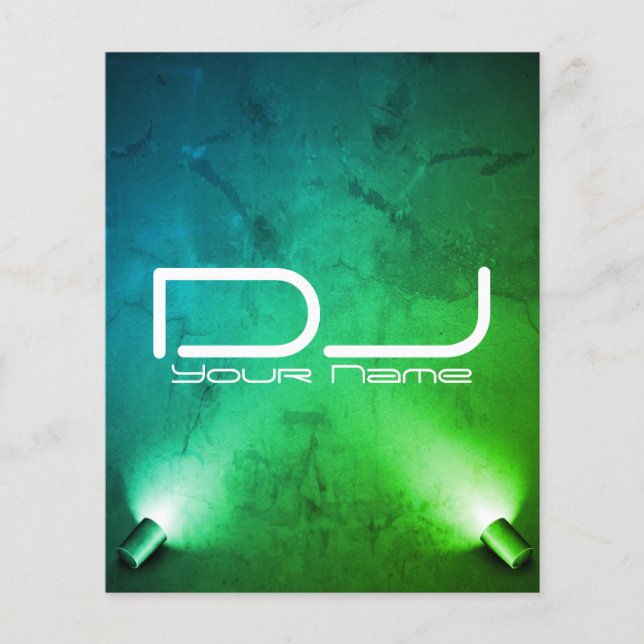 Prospectus 11,4 Cm X 14,2 Cm Circulaire Classy DJ Party (Devant)