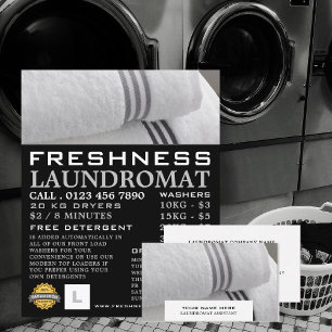 Prospectus 11,4 Cm X 14,2 Cm Clean Towels, romate de rogue, advertising