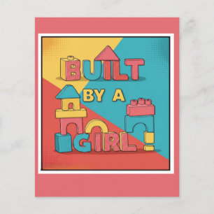 Prospectus 11,4 Cm X 14,2 Cm Construite par une fille - Autonomiser le design d