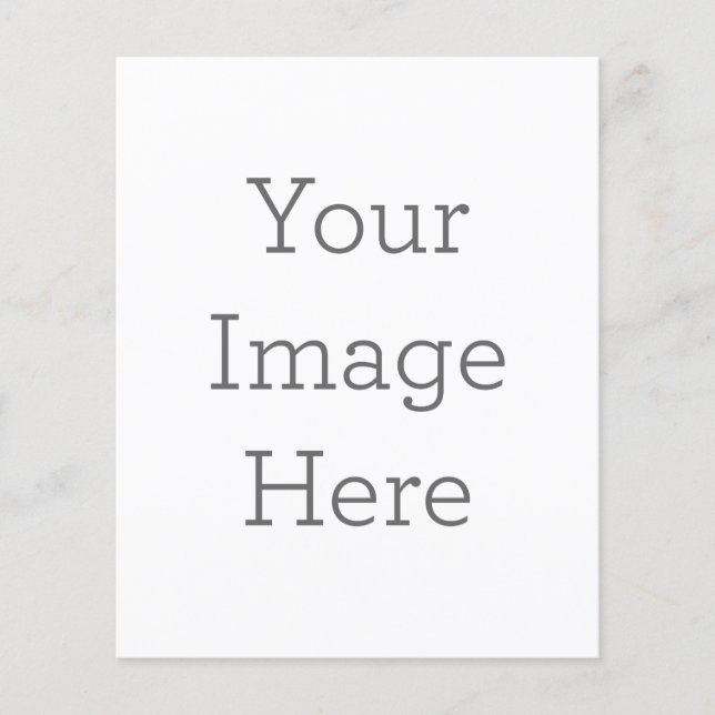 Prospectus 11,4 Cm X 14,2 Cm Créez les vôtres (Devant)