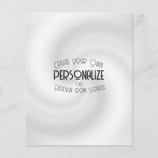 Prospectus 11,4 Cm X 14,2 Cm Créez Votre Propre Design Sur Mesure