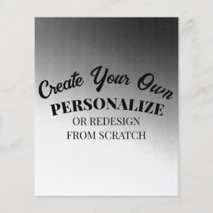 Prospectus 11,4 Cm X 14,2 Cm Créez votre propre personnalisation