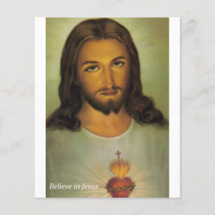 Prospectus 11,4 Cm X 14,2 Cm Croyez en Jésus Flyers
