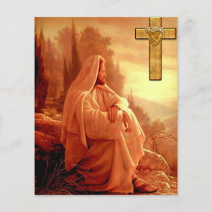 Prospectus 11,4 Cm X 14,2 Cm Croyez en Jésus Flyers