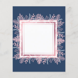 Prospectus 11,4 Cm X 14,2 Cm Design OWN Girl Party Mariage d'événement Annivers