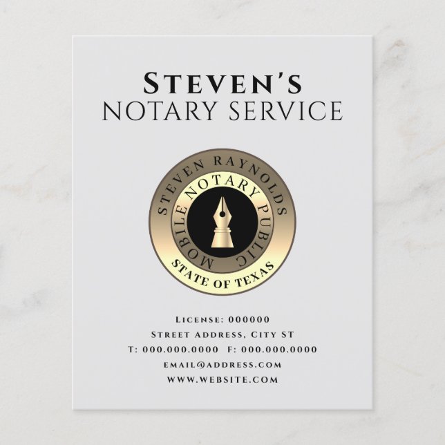 Prospectus 11,4 Cm X 14,2 Cm Élégant bouton signature classe (Devant)