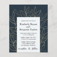 Élégant Rodage Or. Dusty Blue Luxury Mariage dans