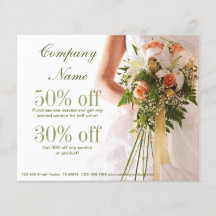 élégant wedding planner de bouquet de mariée