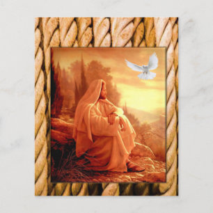 Prospectus 11,4 Cm X 14,2 Cm Flyers Jésus Christ