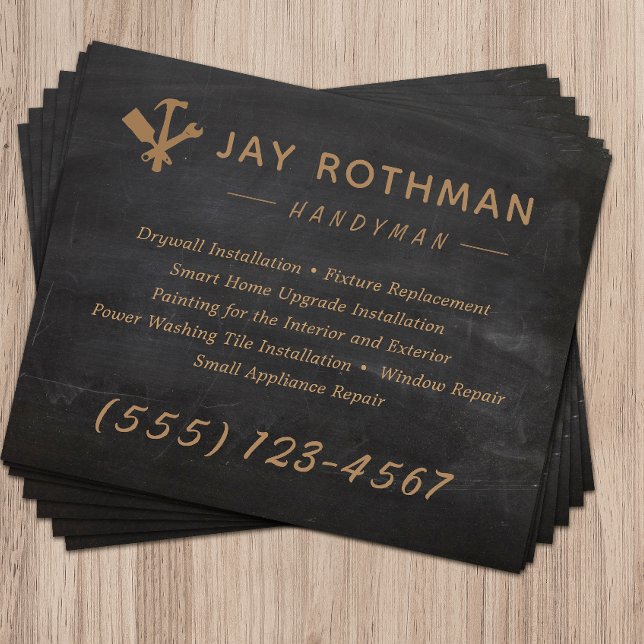 Prospectus 11,4 Cm X 14,2 Cm Handyman / Outils de menuiserie Accueil Améliorati (Créateur téléchargé)