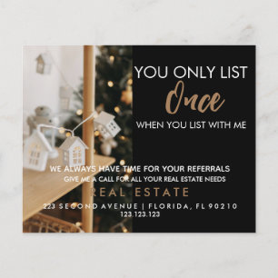 Prospectus 11,4 Cm X 14,2 Cm immobilier Vous ne listez qu'une fois lorsque vous