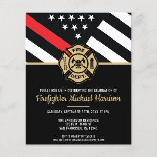 Prospectus 11,4 Cm X 14,2 Cm Incitation au drapeau rouge de la ligne rouge